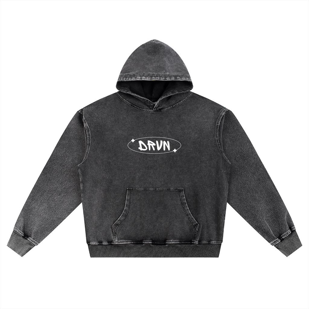 Snow Wash Oversized Hoodie